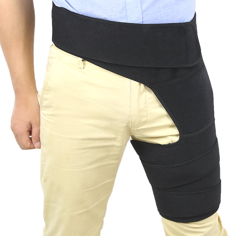 

Sports Hiking Thigh Protective Gear(Black)