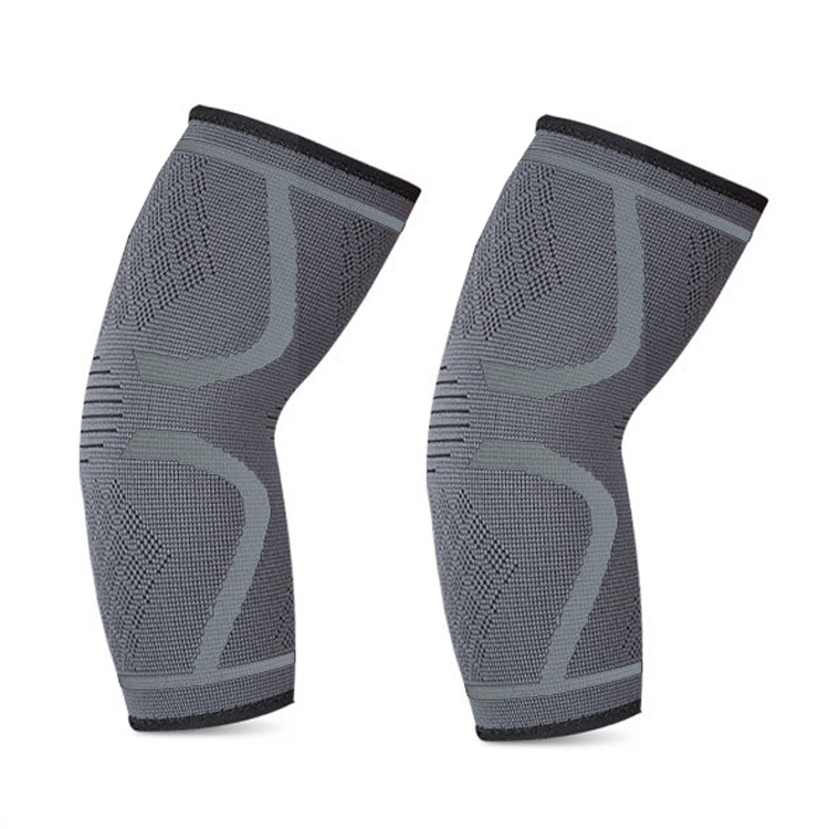 

1 Pair Fitness Sports Protective Gear Breathable Sweating Sports Elbow Pads, Size: S (Smoke Gray)