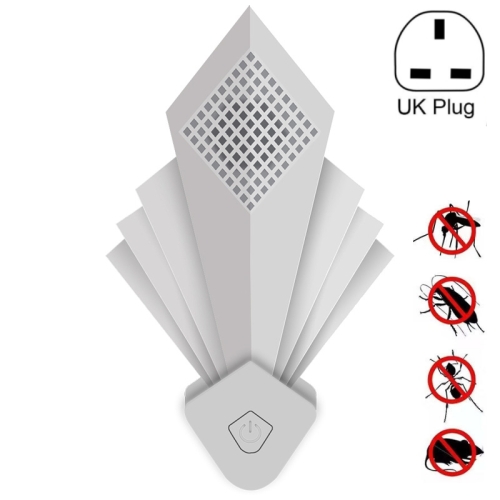 

Ry001 Ultrasonic Electronic Mosquito Repellent Night Light, Plug Specifications: UK Plug(White)