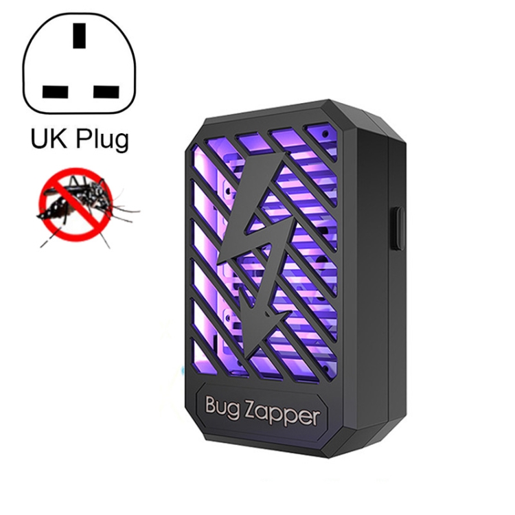 

BZ-2003 6LED High-Power Catalytic Electric Shock Mosquito Lamp, Plug Specifications: UK Plug(Black)