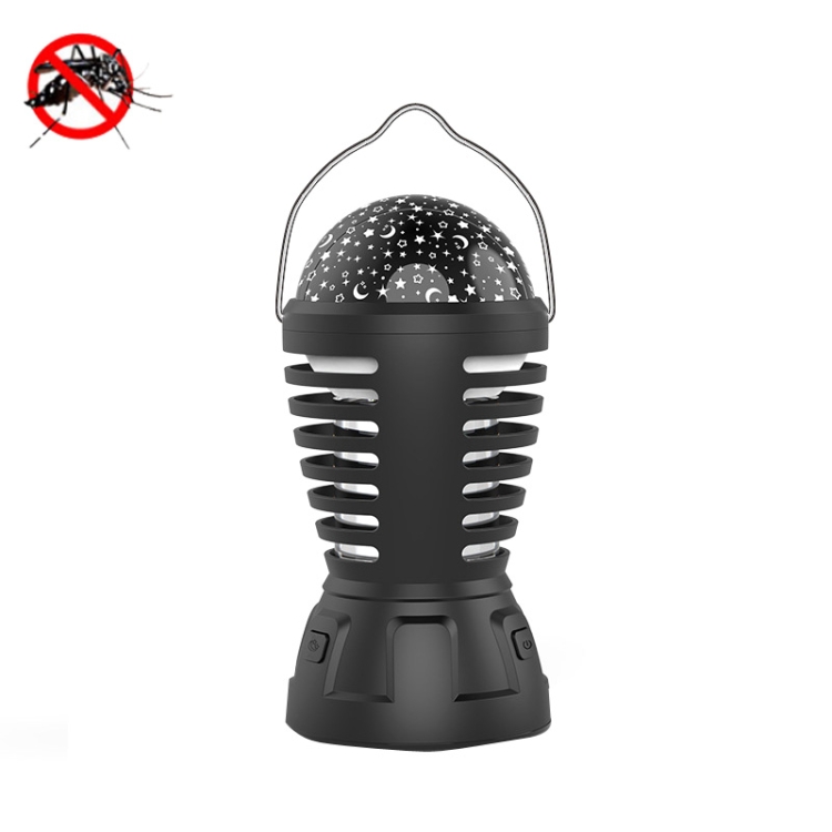 

M3 Starry Sky Mosquito Killer Lamp Projector Night Light(Black)