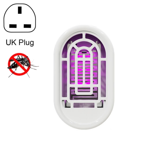 

906 Portable Electric Shock Photocatalyst Mosquito Killer Lamp, Plug Specifications: UK Plug(Icon White)