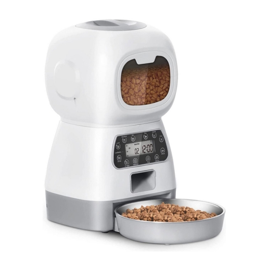 

Button Style 3.5L Elf Pet Feeder Automatic Feeder(Without Power)