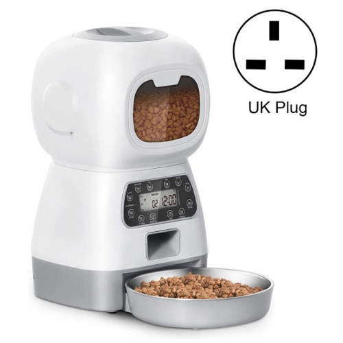 

Button Style 3.5L Elf Pet Feeder Automatic Feeder(With UK Power Supply)