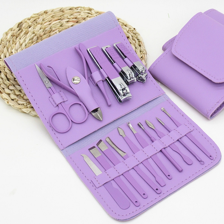 

16 in 1 Purple Convenience Tools Cutting Nails