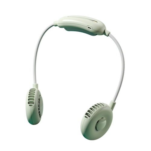 

BP43 Lazy USB Charging Small Fan Portable Mini Adjustable Leafless Hanging Neck Fan(Green)