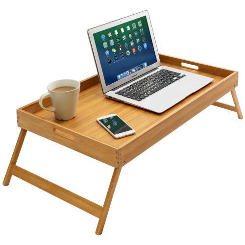 

Foldable Laptop Desk Bedroom Writing Desk, Size: Large 65cm