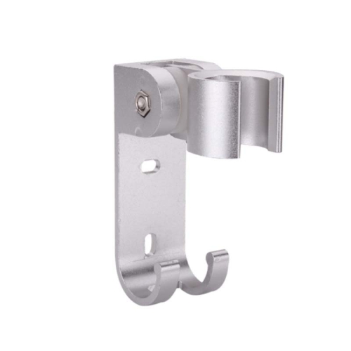 

5 PCS Space Aluminum Shower Base(With Hook)