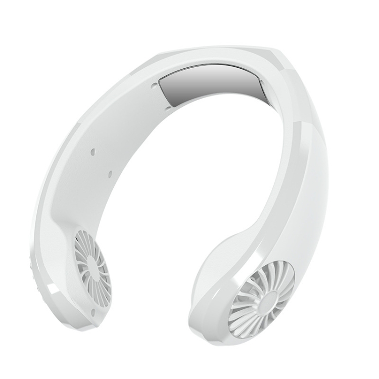 

FS-068 Refrigeration Cooling Portable USB Hanging Neck Fan(White)