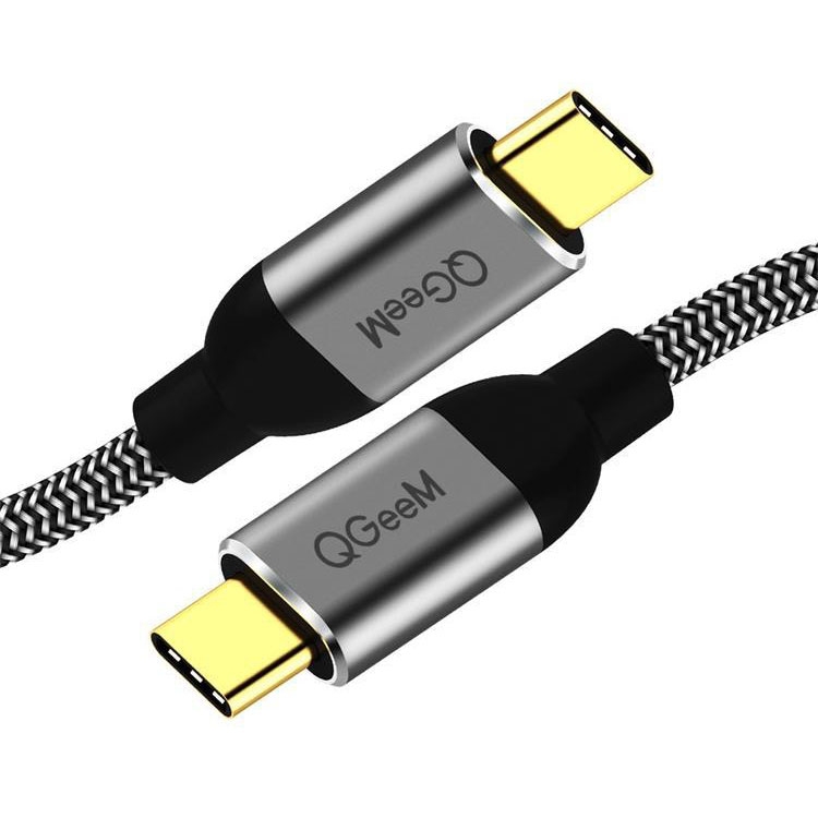

QGeeM QG-CC03 Type-C to Type-C USB3.1 Data Cable, Length: 1.2m(Black)