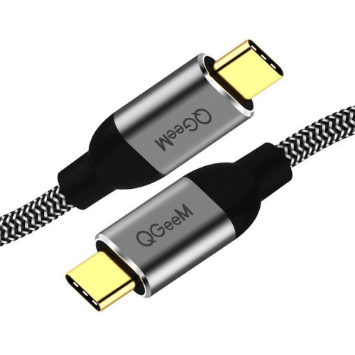 

QGeeM QG-CC03 Type-C to Type-C USB3.1 Data Cable, Length: 1.8m(Black)