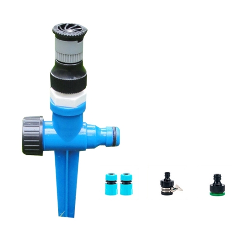 

2 Sets 4 Points Adjustable Scattering Sprinkler (Sprinkler + Ground Plug + Joint Set)