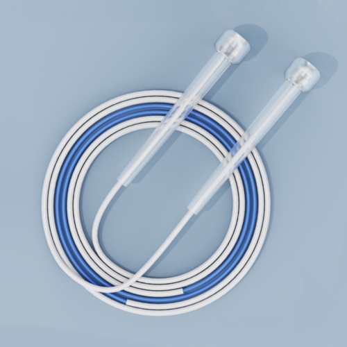 

2 PCS Children Speed Skipping Sports Rope, Style: 2 Sections 2.8m (White Blue)