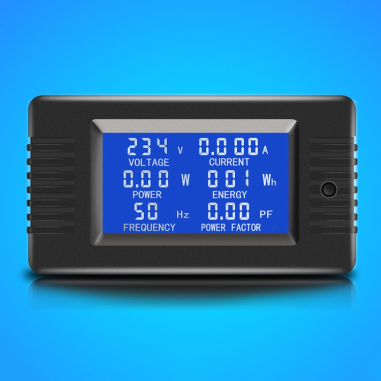

Peacefair English Version Multifunctional AC Digital Display Power Monitor, Specification: 5A