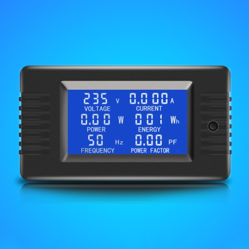 

Peacefair English Version Multifunctional AC Digital Display Power Monitor, Specification: 10A