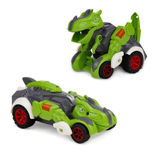 

Inertial Collision Deformation Dinosaur Toy Car, Colour: Tyrannosaurus Rex Fluorescent Green