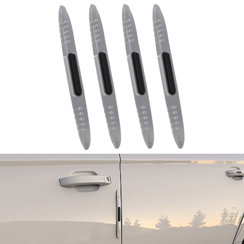

4 PCS Car Door Anti-Static Silicone Airbag Anti-Collision Strip, Colour: Transparent