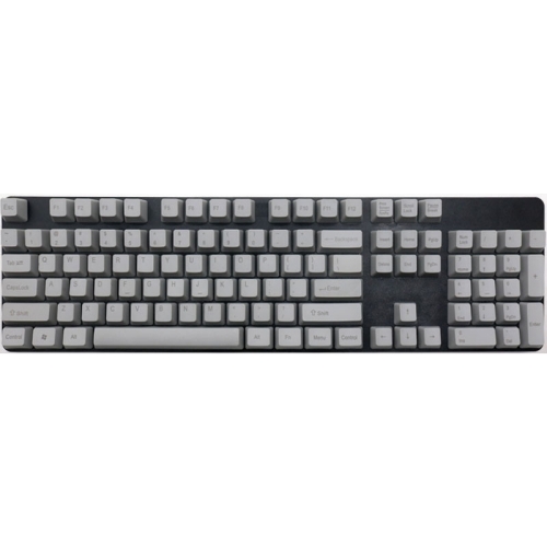 

Mechanical Keyboard Laser PBT Keycap Light Gray Front Words