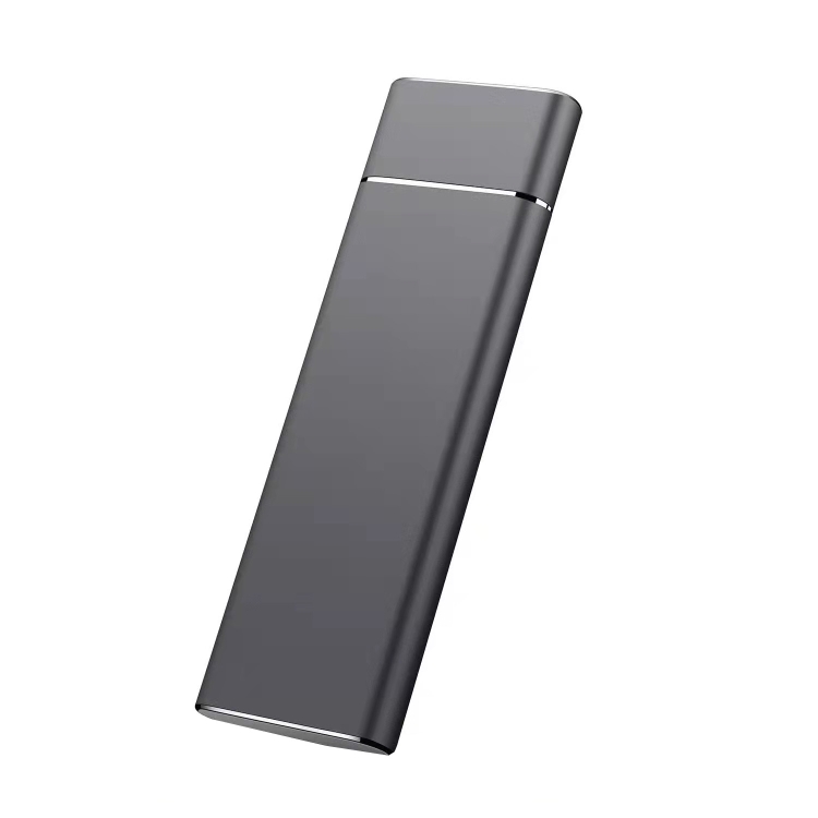 

M.2 USB3.1 SSD Mobile Solid State Drive Aluminum Alloy Type-C Hard Drive, Capacity: 2TB(Black)