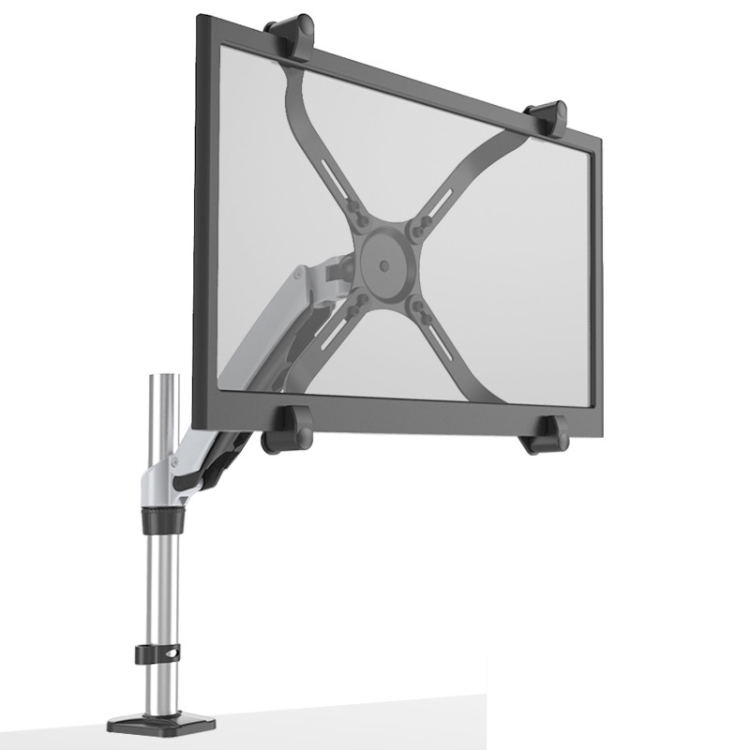 

Gibbon Mounts DS111C-N Desktop LCD Monitor Stand for Non-hole 15-27 Inch Monitor(White)