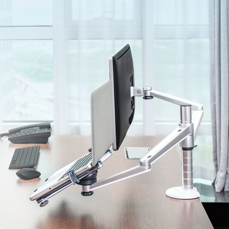 

OA-7X Laptop Monitor Desktop Lifting Bracket(Silver)