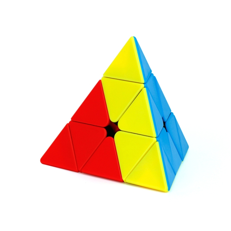 

2 PCS Third-order Solid Color Puzzle Early Education Magic Cube Toy, Style: Volcanic