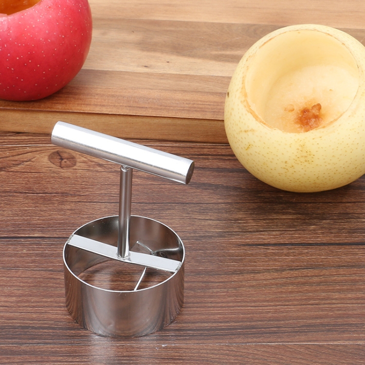 

304 Stainless Steel Fruit Core Puller Core Digger, Specification: Large