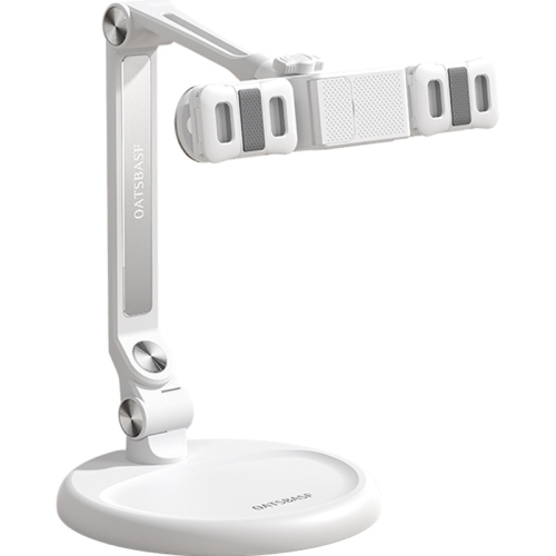 

Oatsbasf 03782 Desktop Rotating Telescopic Live Bracket(White)