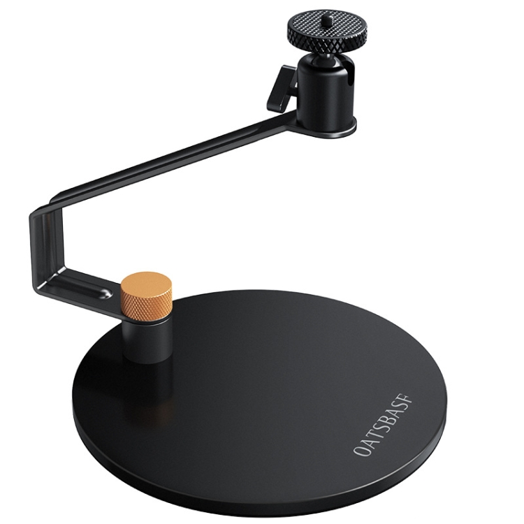 

Oatsbasf 03875 Metal Multi-Angle Adjustable Desktop Projector Stand(Black)