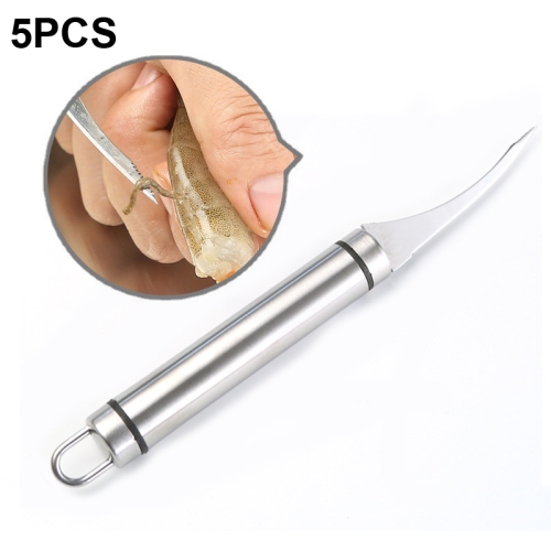 

5 PCS 304 Stainless Steel Shrimp Peeling Knife Peeling Shrimp Shell Tool