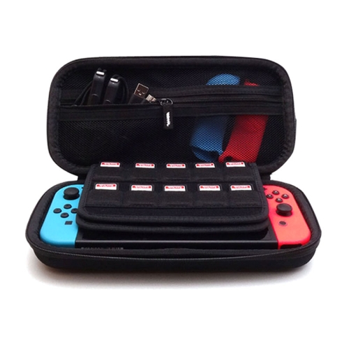 

GHKJOK GH1739 EVA Hard Shell Game Console Storage Bag for Nintendo Switch OLED(Black)