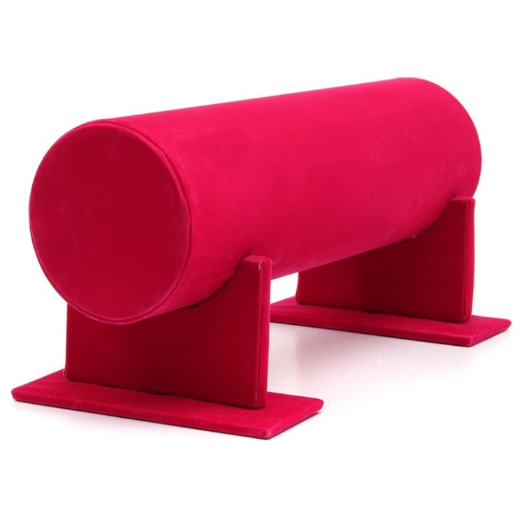 

Hair Accessories Jewelry Display Storage Rack, Size: Length 50cm Diameter 11cm(Rose Red)