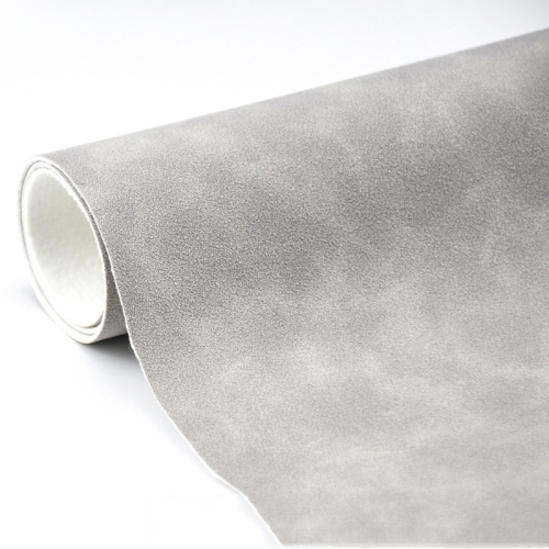 

50 X 68cm Thickened Waterproof Non-Reflective Matte Leather Photo Background Cloth(Light Gray)