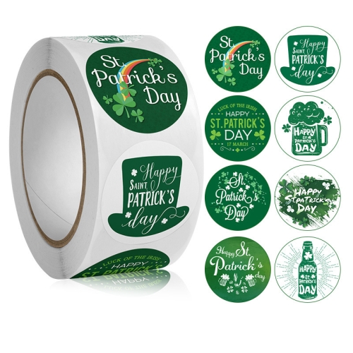 

10 PCS Four Leaf Clover Festival Adhesive Decorative Stickers(K-215)