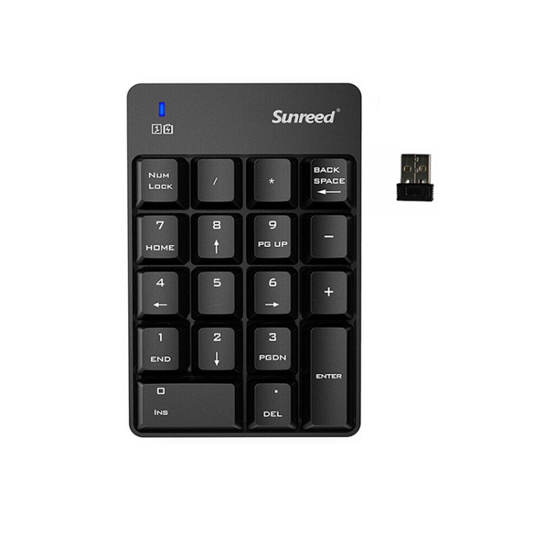 

Sunreed SK-051AGT Notebook 2.4G Wireless Digital Keyboard