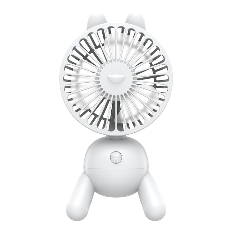 

Cute Puppy Shaped USB Charging Fan(White)