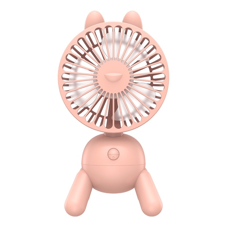 

Cute Puppy Shaped USB Charging Fan(Pink)