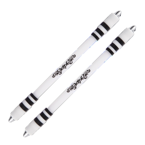 

2 PCS Visual Spinning Pen Drop Resistant No Refill Rotary Pen Special(A5 Black)