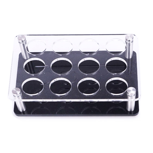 

Acrylic Round Hole Wine Glass Storage Rack, Layer (specification): 12 Grids