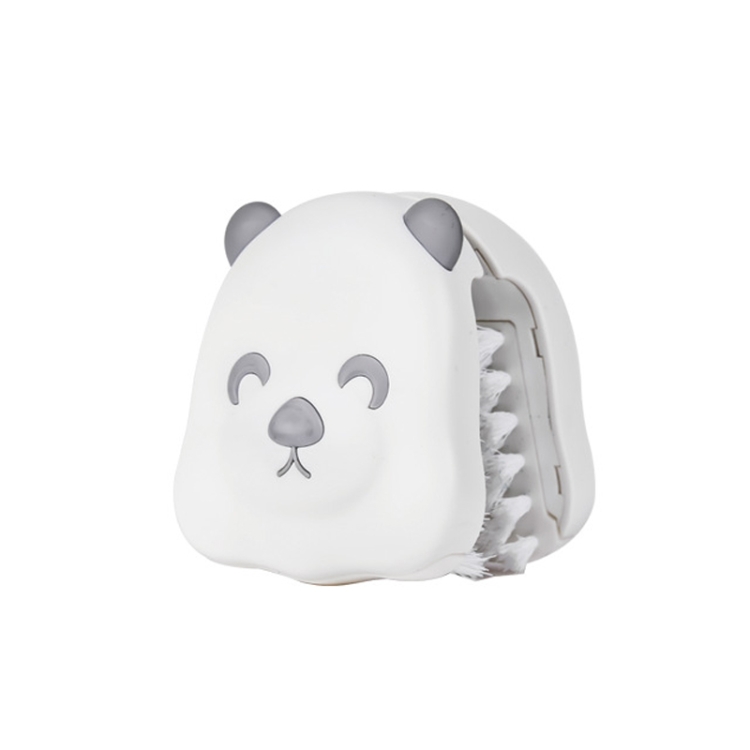 

U-shaped Knife Chopsticks Double-sided Cleaning Brush, Colour: Hair Brush (White)