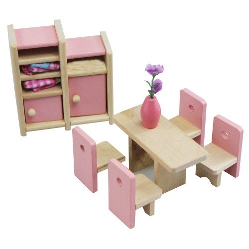 

Pretend Play Mini Simulation Children Small Furniture Doll House Toy(Restaurant )