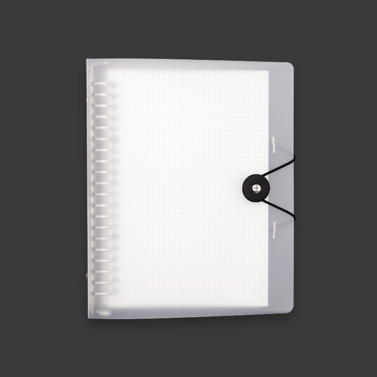 

Transparent Matte PP Soft Shell Cover Hand Accountive Page, Style: A5 Mesh Core