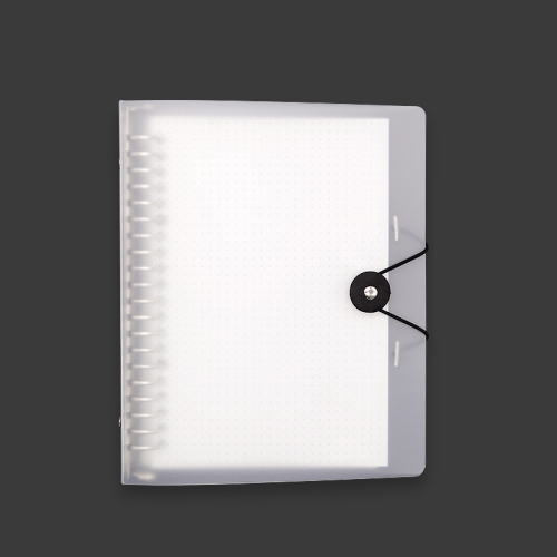 

Transparent Matte PP Soft Shell Cover Hand Accountive Page, Style: A5 Point Array Core