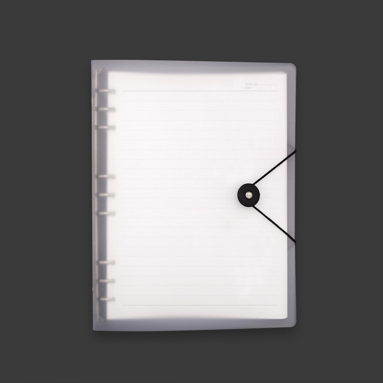 

Transparent Matte PP Soft Shell Cover Hand Accountive Page, Style: B5 Horizontal Core