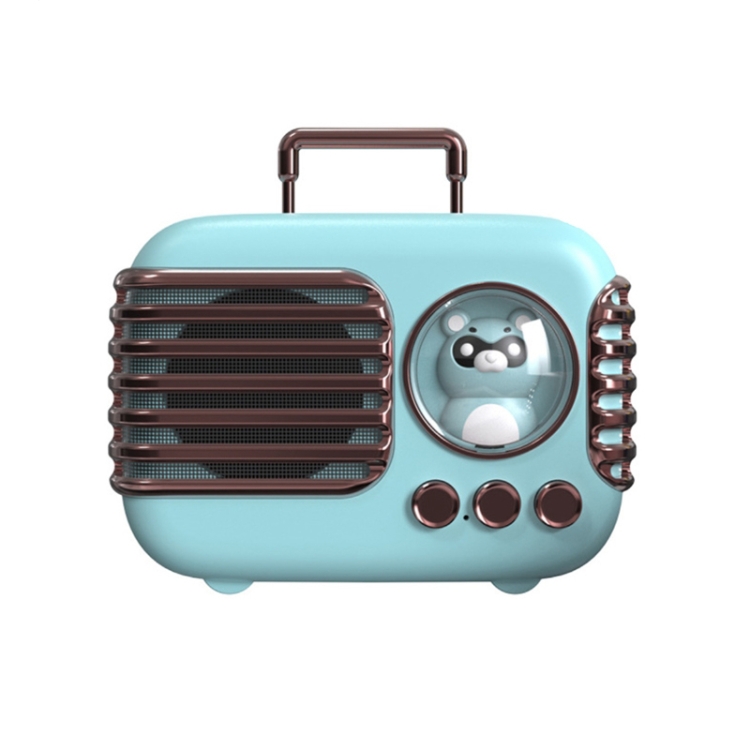

DW09 HD Sound Quality Portable USB Luggage Bluetooth Speaker(Light Blue)