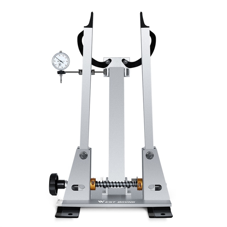 

WEST BIKING Bicycle Wheel Correction and Adjustment Station(Silver)