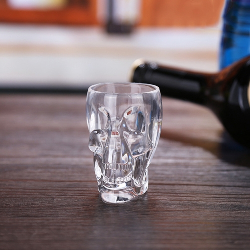 

Skull Shape Transparent Acrylic Beer Cups(Transparent)