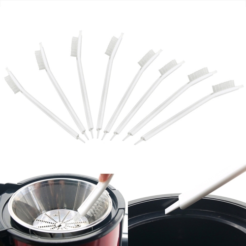

8 PCS Soymilk Machine Juicer Cleaning Brush Nylon Small Brush(White )