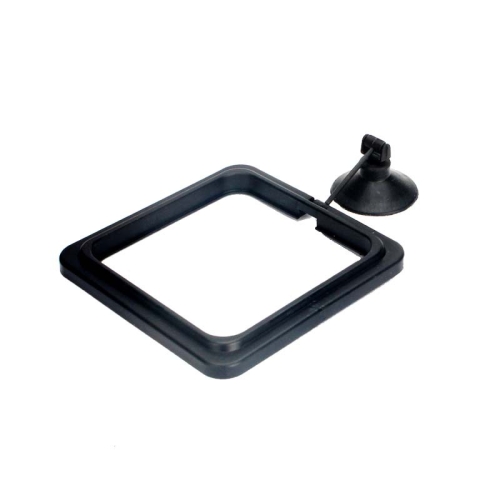 

10 PCS Aquarium Fish Food Feeder, Specification: Thin Black Square