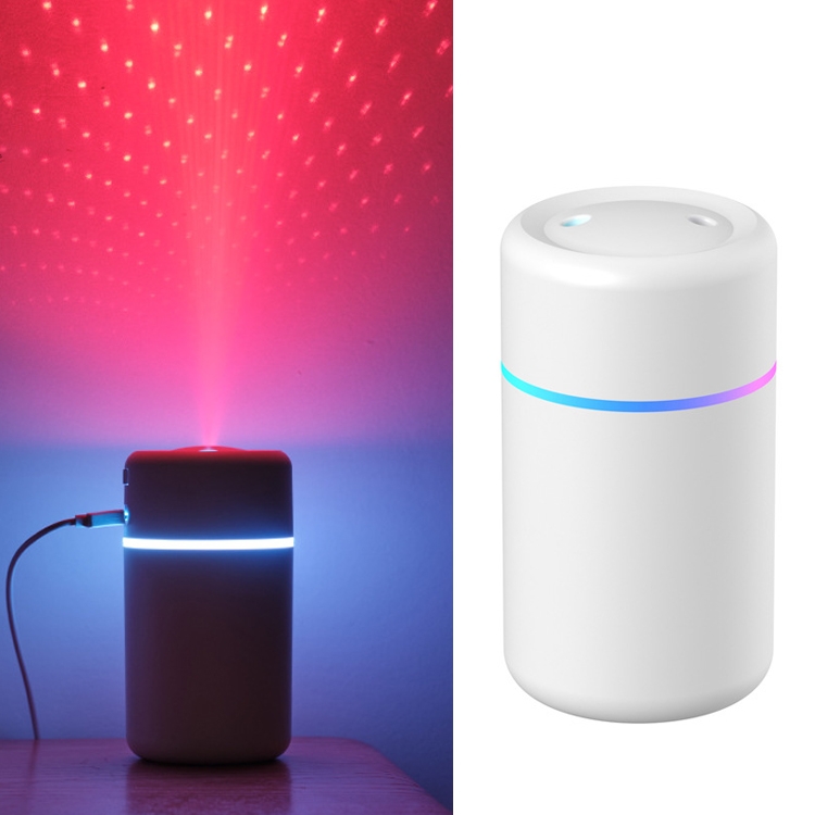 

Projection Humidifier USB Small Car Air Humidifier(White)